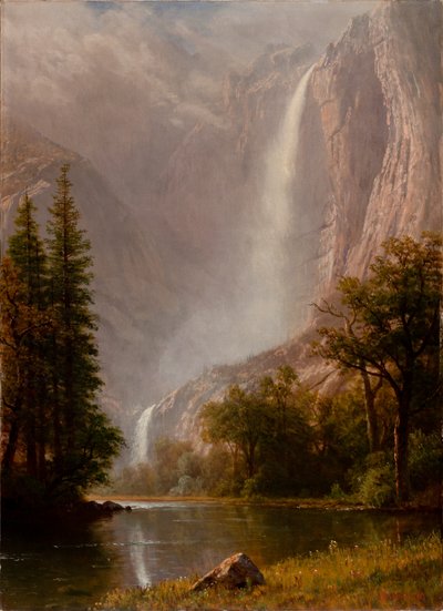 Yosemite Falls, ca. 1865-70 av Albert Bierstadt