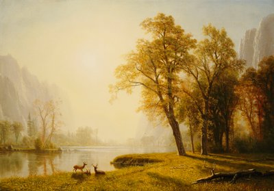 Yosemite Valley av Albert Bierstadt