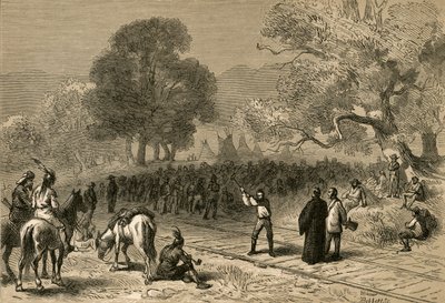 Fullføring av Pacific Railroad, 1878. av Albert Bobbett