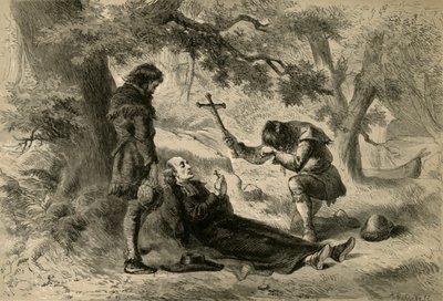 Far Marquettes død, 1877. av Albert Bobbett