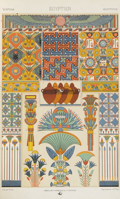 Egyptisk, plate 2 fra 