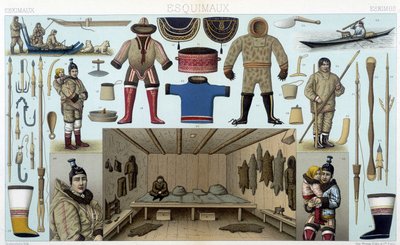 Illustrasjon av A. Racinet (1872). av Albert Charles August Racinet