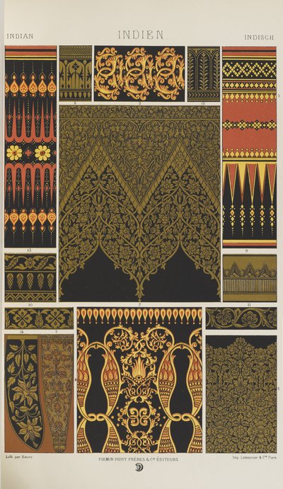 Indian, plate 17 fra 