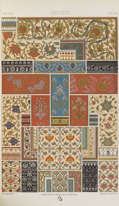 Indian, plate 18 fra 