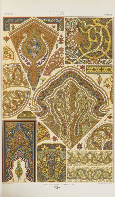 Indian, plate 19 fra 