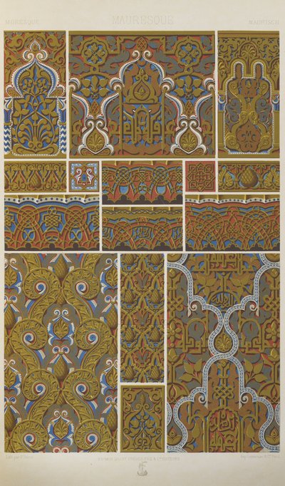 Moorish, plate 30 fra 