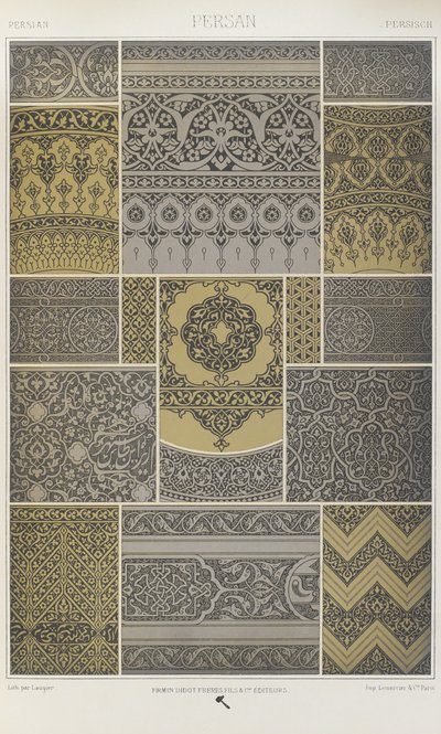 Persisk, plate 21 fra 
