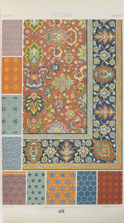Persisk, plate 23 fra 
