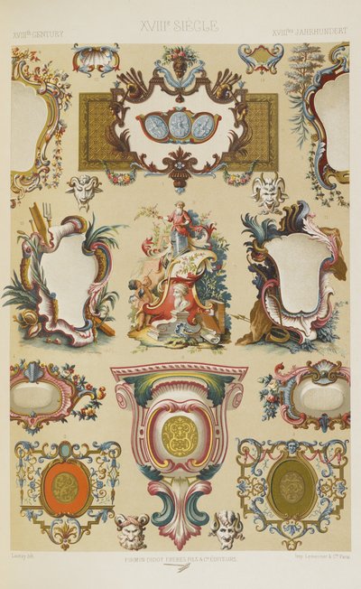 XVIII Century, plate 93 fra 