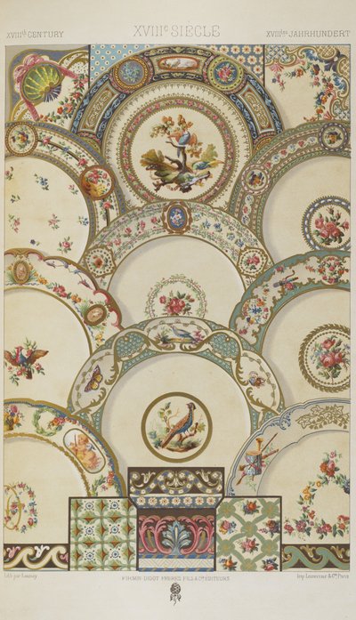 XVIII Century, plate 98 fra 