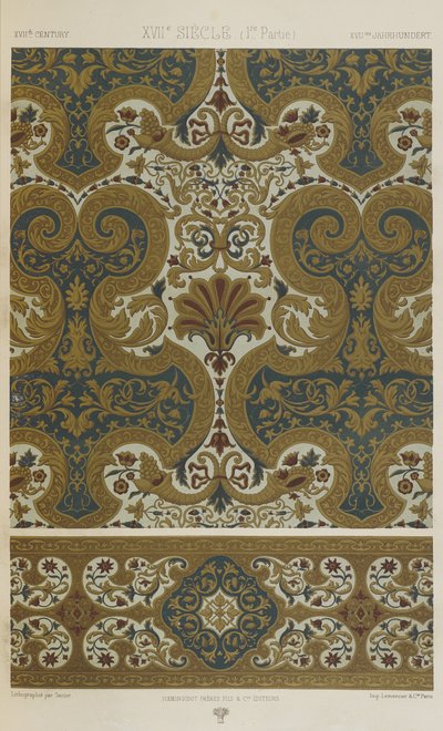 XVII Century, plate 75 fra 