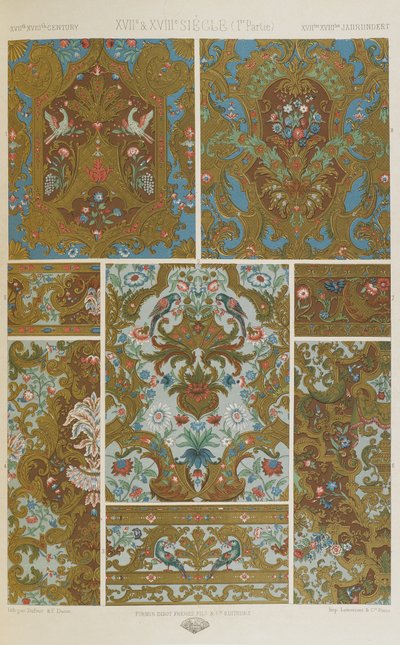 XVII and XVIII Centuries, plate 86 fra 