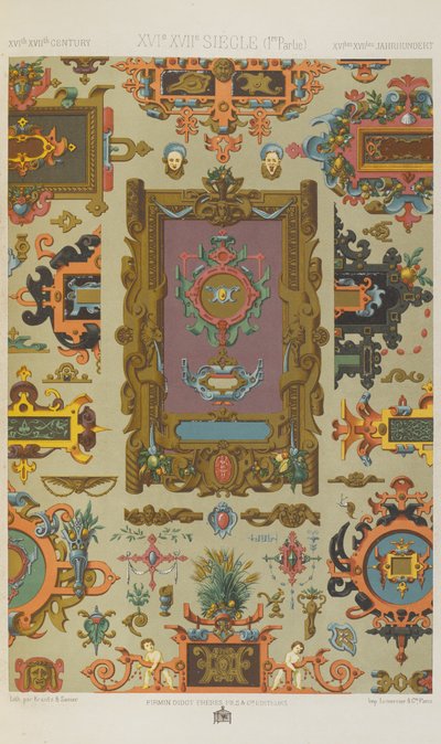 XVI og XVII Centuries, plate 72 fra 