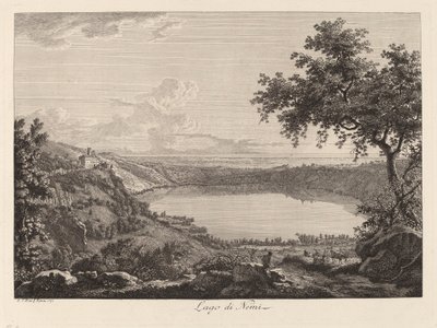 Lago di Nemi - Det beste fra Lago di Nemi av Albert Christoph Dies
