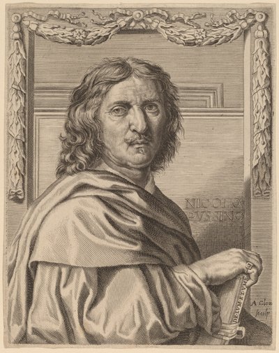 Nicholas Poussin av Albert Clouet