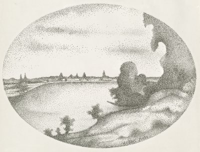 Et elvelandskap av Albert Dubois-Pillet