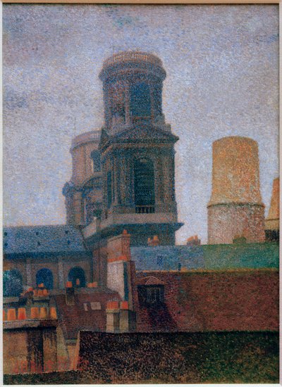 Tårnene, Saint-Sulpice av Albert Dubois-Pillet