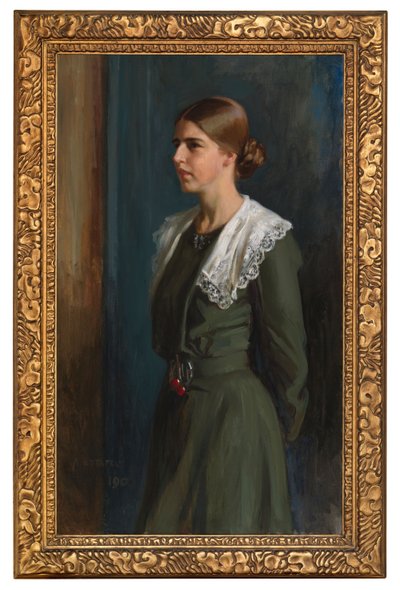 Portrett av fru Michaela Pooley (født Krohn) av Albert Edelfelt