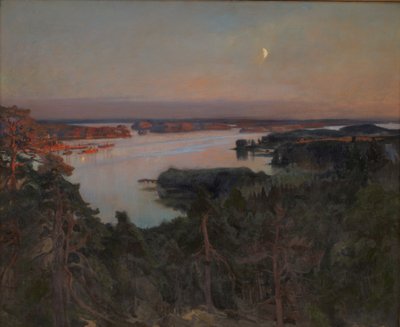 Sommerkveld, Haikofjorden av Albert Gustaf Aristides Edelfelt