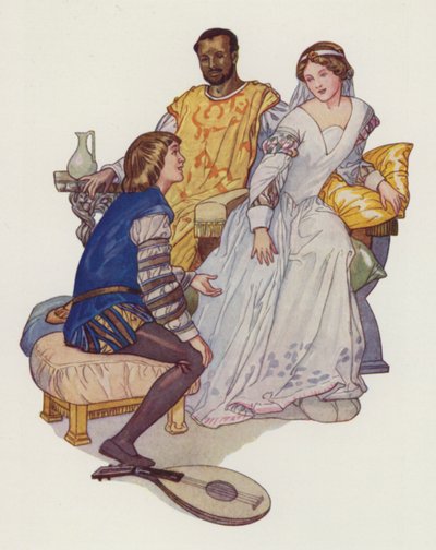 Shakespeare: Othello (farge litho) av Albert Edward Jackson