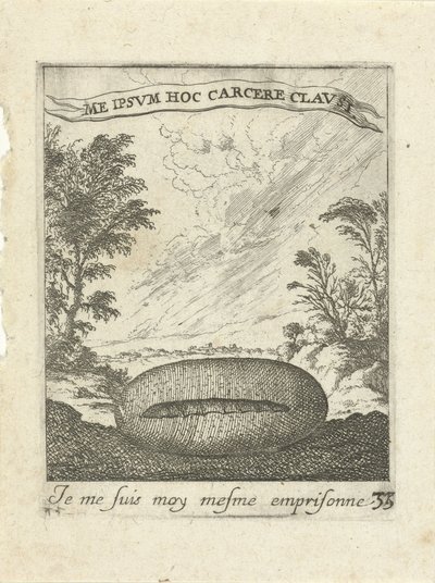 Landskap med kokong Moralizing Love Emblems (serietittel) Devises et emblesmes d