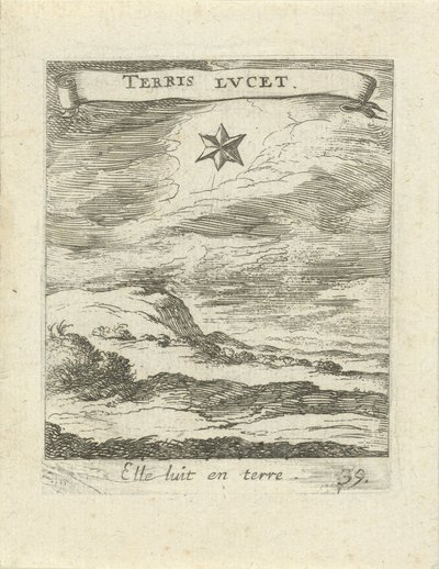 Landskap med stjerne Moralizing Love Emblems (serietittel) Devises et emblèmes d