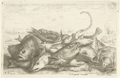 Fiske med krabbe Ulike fiskearter (serietittel) Diverse Especes De Poissons tant de Mer, que d