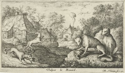 rever Vulpes le Renard (tittel på objekt) Ulike dyrearter (serietittel) av Albert Flamen