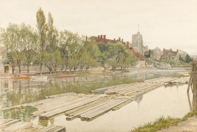 All Saints Church Maidstone av Albert Goodwin