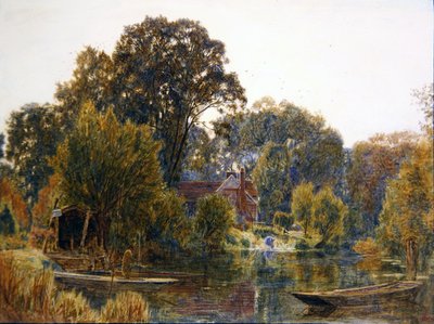 Ospetrær om høsten av Albert Goodwin