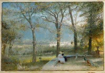Hagene, Pallanza, Lago Maggiore av Albert Goodwin