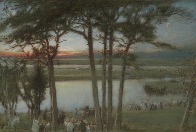 The River Way, vestover av Albert Goodwin