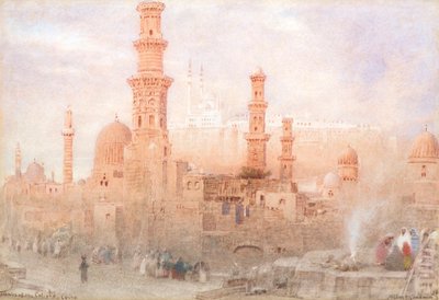 Kalifenes graver, Kairo av Albert Goodwin