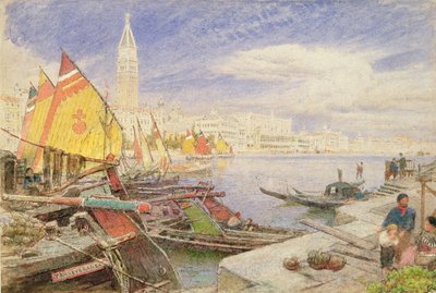 Venezia, 1893 av Albert Goodwin