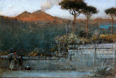Vesuv av Albert Goodwin