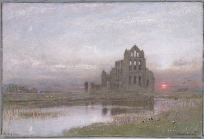 Whitby Abbey av Albert Goodwin