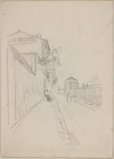 En fransk gate av Albert Gottschalk