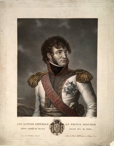 Portrett av Joachim Murat, ca 1806 av Albert Gregorius