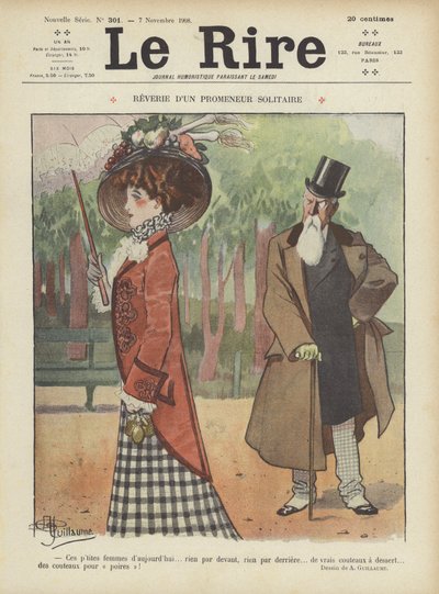 Illustrasjon for Le Rire av Albert Guillaume