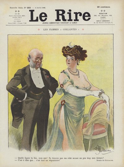 Illustrasjon for Le Rire av Albert Guillaume