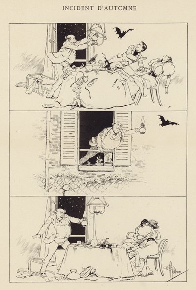 Fall-hendelse av Albert Guillaume