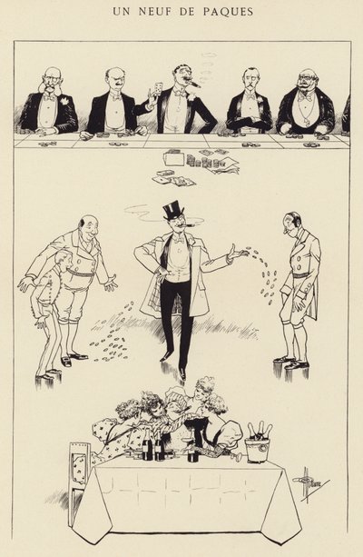 Påske ni av Albert Guillaume