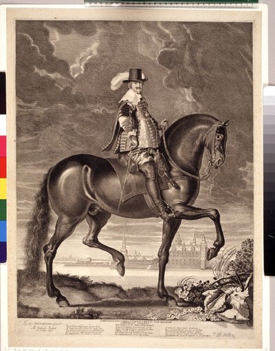 Christian IV til hest av Albert Haelwegh