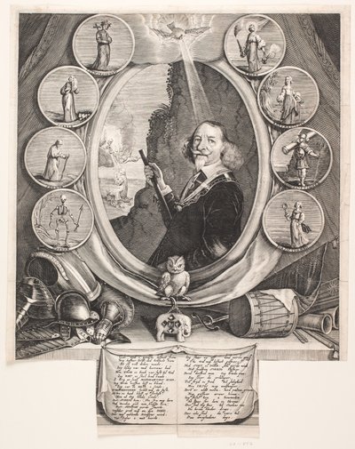 Wentzel Rothkirch. Illustrasjon til gravprekenen av Albert Haelwegh