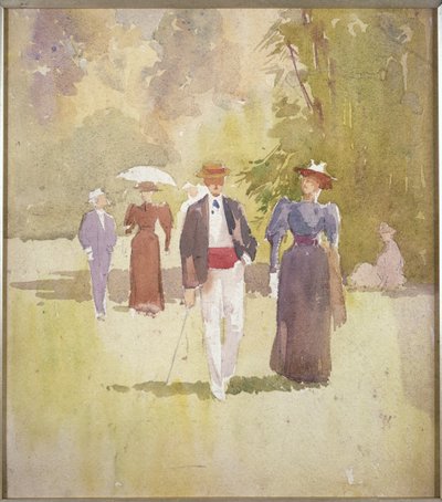 En tur i parken av Albert Henry Fullwood