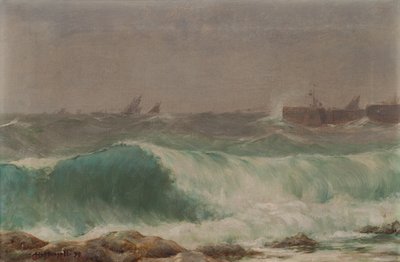 Sjølandskap av Albert Henry Munsell