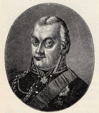 Feltmarskalk Friedrich Graf von Kleist von Nollendorf 1762-1823. av Albert Johann Christian Schule