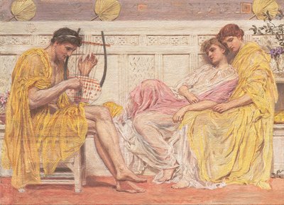 En musiker av Albert Joseph Moore