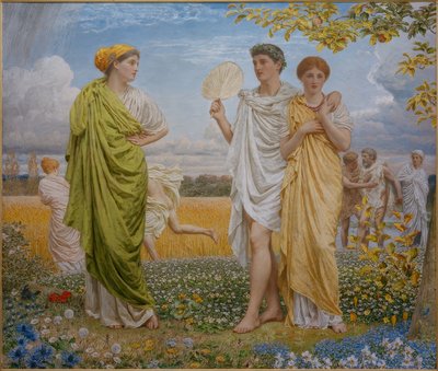 Kjærligheten til vindene og årstidene av Albert Joseph Moore