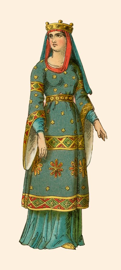 Cunegonda, konsort med keiser Henry II av Albert Kretschmer